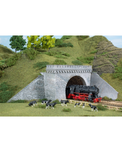 H0 Tunnelportaal dubbelspoor Auhagen 11343