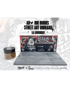 1/64 Street Art Diorama: LA Lowrider American Diorama 2423