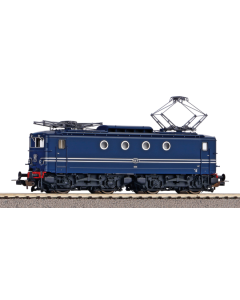 H0 NS Elektrische locomotief Rh 1100 blauw tijdperk III, DC analoog (PluX22 interface) Piko 51364