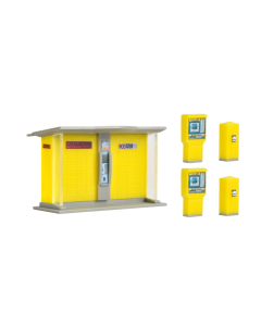 H0 DHL Packstation met brievenbussen en postzegelmachines Vollmer 43777