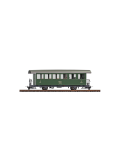 H0m RhB B2 1411 Zweiachser Personenwagen Bemo 3233121