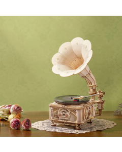 ROKR Classical Gramophone (Elektrisch Model) Robotime LKB01D