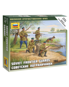 1/72 Soviet Frontier Guards (1941), snap fit "Art of Tactic" Zvezda 6144