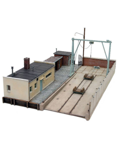 H0 Werfterrein inclusief Gebouwen (bouwpakket) - Artitec 10.220 Artitec 10220