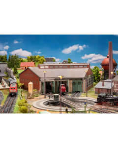 N Ringlocomotiefloods, 3-sporig Faller 231716
