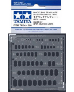 Modeling Template RR 1-6 Tamiya 74154