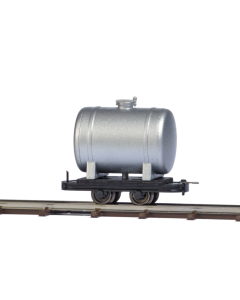 H0f Goederenwagen met vat Busch 12237