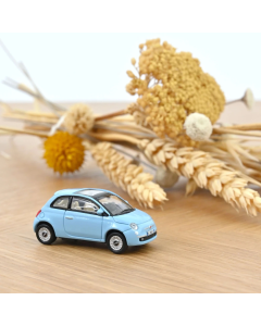 1/87 Fiat 500 2008 Blauw Norev 770064