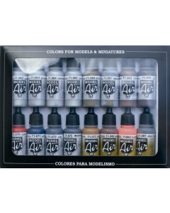 Metallic Effects Set Vallejo 71181