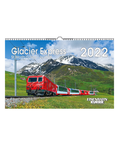 Kalender Glacier Express 2022 Diversen 5874