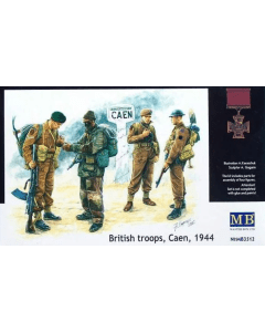 1/35  Brit  Troops  Caen Master Box 3512