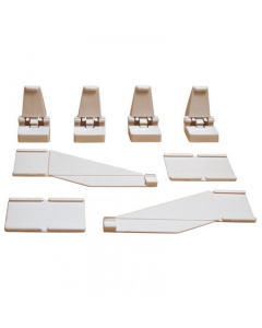 (DIG)132 Vangrailhouders, 16 stuks + 4 eindstukken en 2 verbindingsclips Carrera 85219