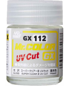 Mr. Color GX Super Clear III UV Cut Gloss 18ml GX-112 Mr. Hobby GX112