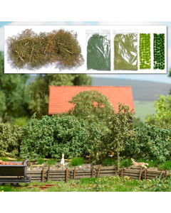 H0 Starter Set Ondergroei/Bosrand Busch 6804