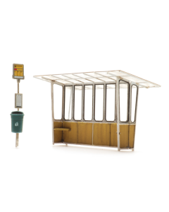 H0 Bushokje Oost-Nederland (bouwpakket) - Artitec 10.409 Artitec 10409