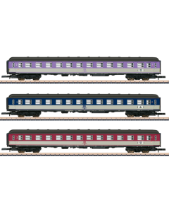 Z MHI DB Jubileumset Passagiersrijtuigen "Pop-wagen", 3-delig Marklin 87402