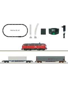 Trix 11161 N Startset Goederentrein BR 218 met twee goederenwagens 'Railsystems RP GmbH (RP)' 3-delig, digitaal (mfx+) sound