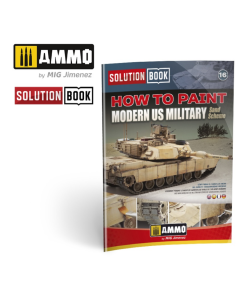 Solution Book: How to Paint Modern US Military (eng.) AMMO by Mig 6512M