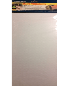 1/100 Traanplaat H0 wit (enkel) 190 x 305mm, 2 stuks JTT 97449