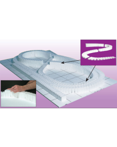 H0 Incline/Decline Set 4%, 4 stuks per verpakking Woodland ST1411