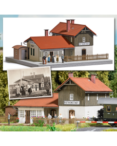H0 Station Rothenstadt (laser-cut) Busch 1951