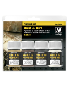 Dust & Dirt Pigment Set Vallejo 73190