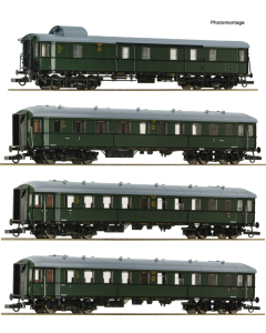 H0 DR Set 1 Passagiersrijtuigen "Zwickau", 4-delig Roco 6200056