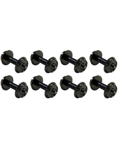 Kato 11606 N 11-606 Metalen wielen, 8 assen