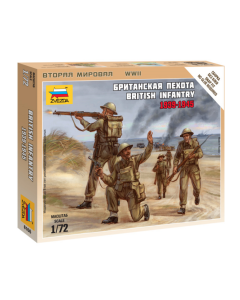 1/72 British Infantry (1939-1942), snap fit "Art of Tactic" Zvezda 6166