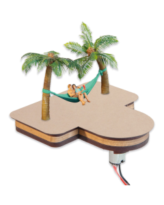 H0 Micro-motion Palmbomen met hangmat Noch 21772