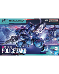 HG GQuuuuuuX Police Zaku #2 BANDAI 68566