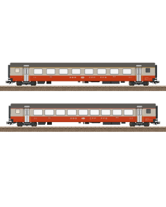 Trix 23691 H0 SBB Set Passagiersrijtuigen type EW III "Swiss Express", 2-delig