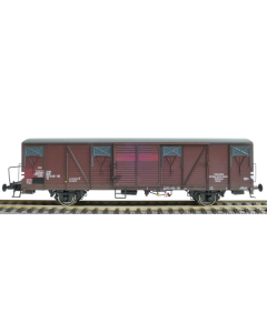 H0 NS Gesloten Goederenwagen Gbs Vredestein, bruin met NS Logo, tijdperk IV ExactTrain 20782