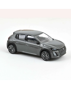 Peugeot 208 2024 Selenium Grey 1:64 Norev 310985