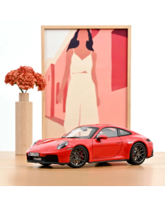 1/18 Porsche 911 Carrera 4 GTS 2025 Guards Red Norev 187171