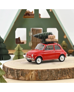 1/18 Fiat 500 L 1968 Red Christmas Norev 187779