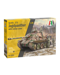 1/35 Sd.Kfz.173 Jagdpanther with Winter Crew Italeri 6564