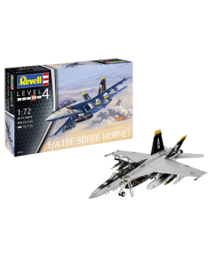 1/72 Model Set F/A-18F Super Hornet Revell 63834