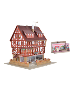 N Boutique met interieur en Led-verlichting, functionele kit Vollmer 47693