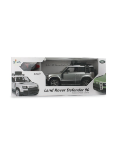 1/12 RC Land Rover Defender 90 2.4GHz RTR, zilver Siva 51065