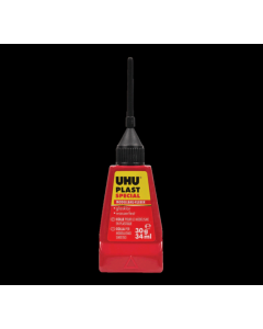 UHU Plast Plastic Modelbouwlijm met naald, 34ml UHU Lijmen 45880