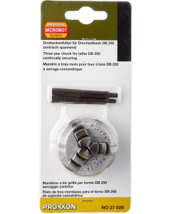 Klauwplaat voor DB250, 3 beks Proxxon 27026