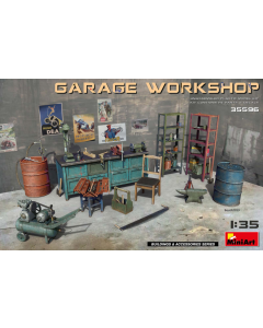 1/35 Garage Workshop MiniArt 35596