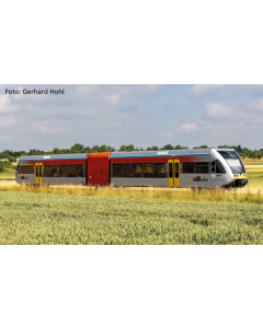 H0 Motorwagen GTW 2/6 HLB tijdperk VI, digitaal (DCC) sound Piko 59139