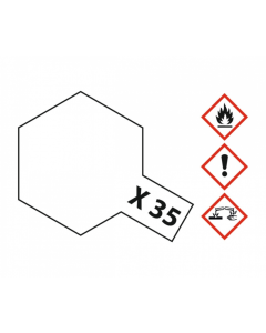 X-35 Semi Gloss Clear 10ml Tamiya 81535