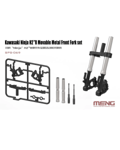 1/9 Kawasaki Ninja H2(TM)R Movable Metal Front Fork Set Meng SPS069