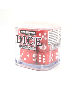 Warhammer Citadel 12mm Dice Set - Rood (a) Warhammer 6536a