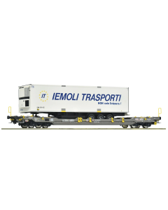 H0 Containerdraagwagen type Sdgnss/T5 Hupac Roco 6600066