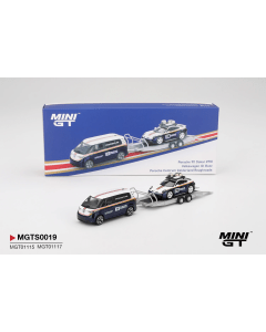 1/64 Porsche 911 Dakar #718 / Volkswagen ID. Buzz Porsche Centrum Gelderland Roughroads Set MiniGT S0019