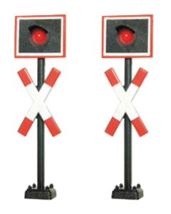 H0 Andreaskruizen, 2 stuks Viessmann 5058